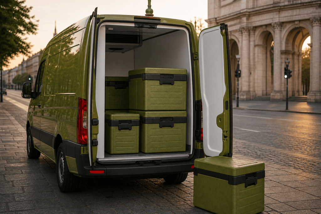 schulcatering Lieferwagen