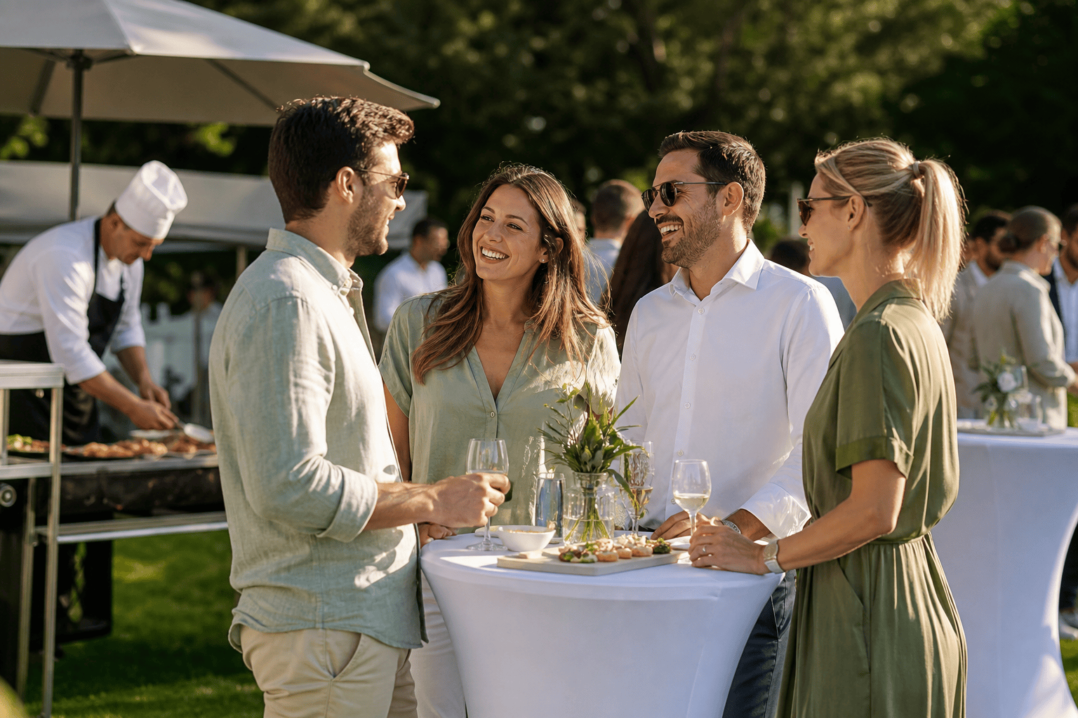 BBQ Catering als Familienfeier oder Betriebsfest