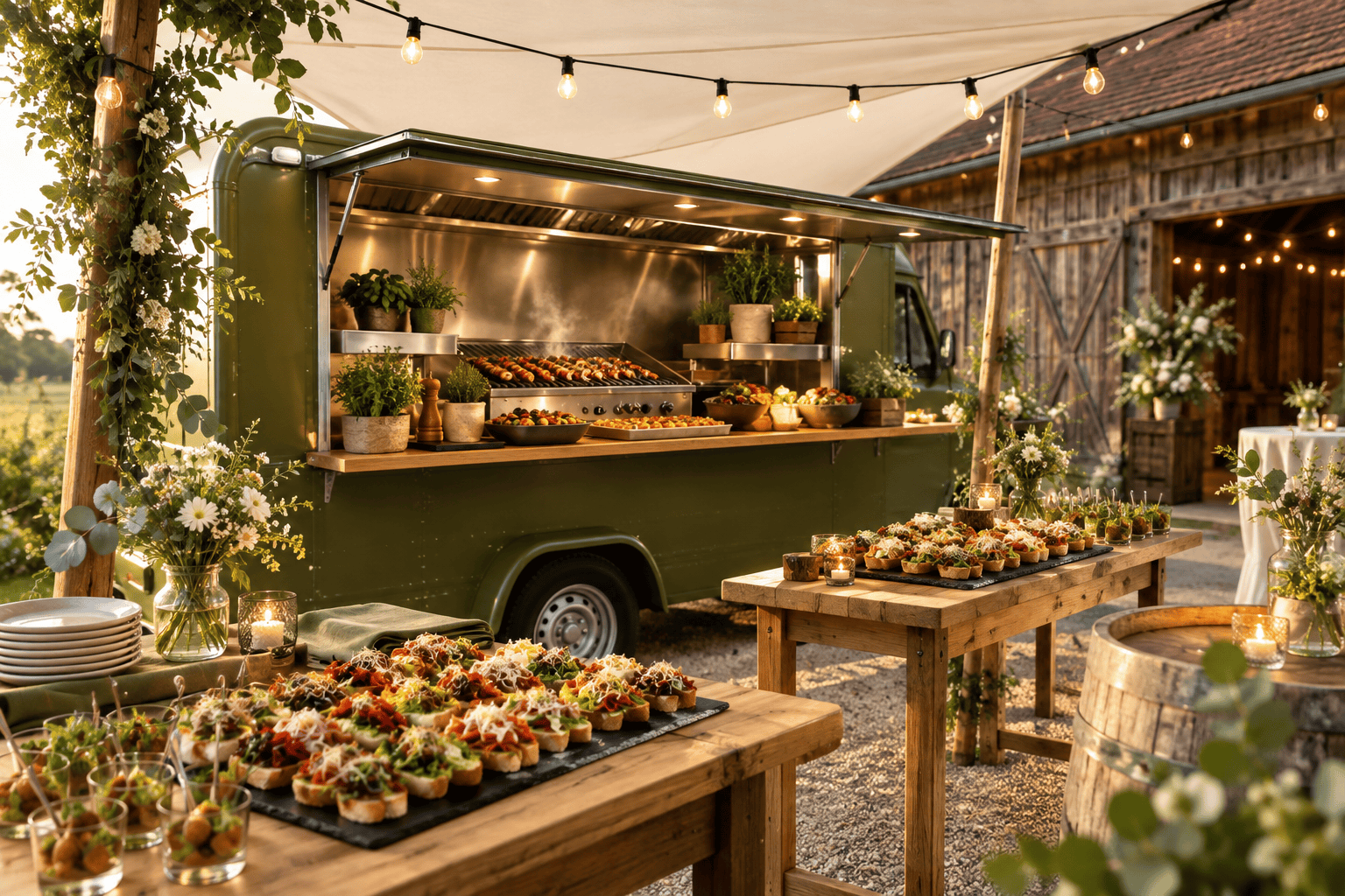 Foodtruck für Hochzeit